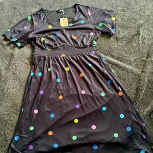 Colorful Polka Dot women’s Dress